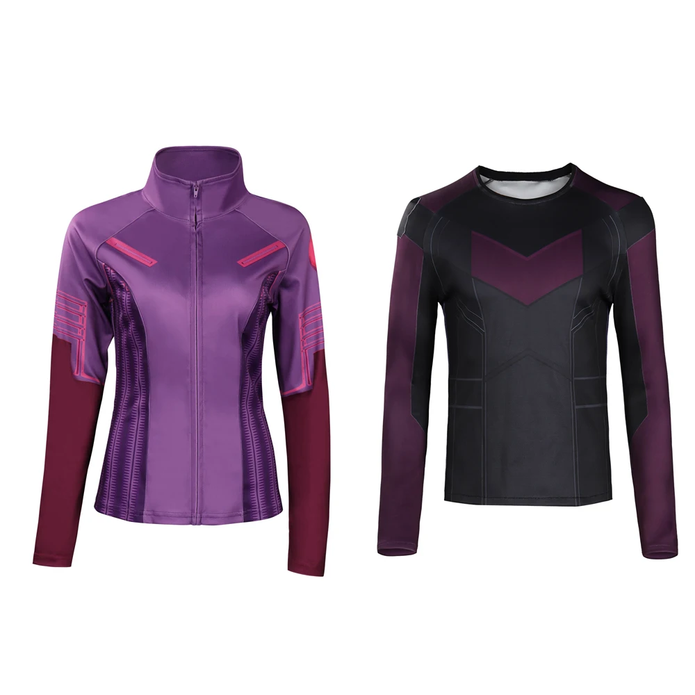 

Hawkeye Kate епископ/Клинт Бартон косплей костюм пальто рубашка наряды фантазия мужчины аниме девочки Хэллоуин Карнавал Маскировка одежда