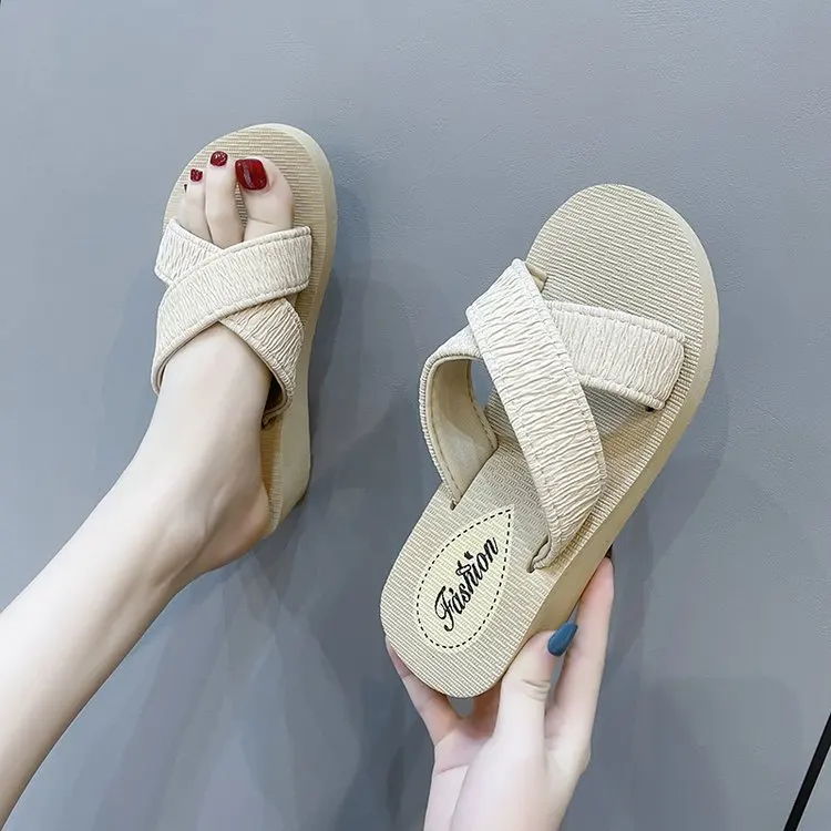 

Женские летние шлепанцы, повседневные Шлепанцы из пеньковой веревки, четыре цвета на выбор, 2022