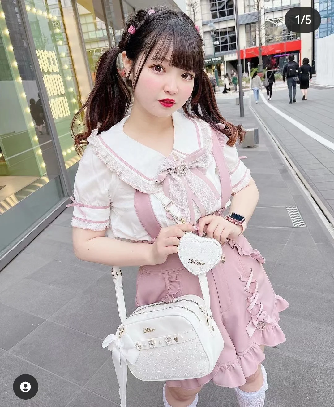 Japanese Style Shorts Summer Cross-Tied Suspender Shorts Fashion Sweet Elegant Kawaii Slim-Fit Suspender Detachable Short Pants