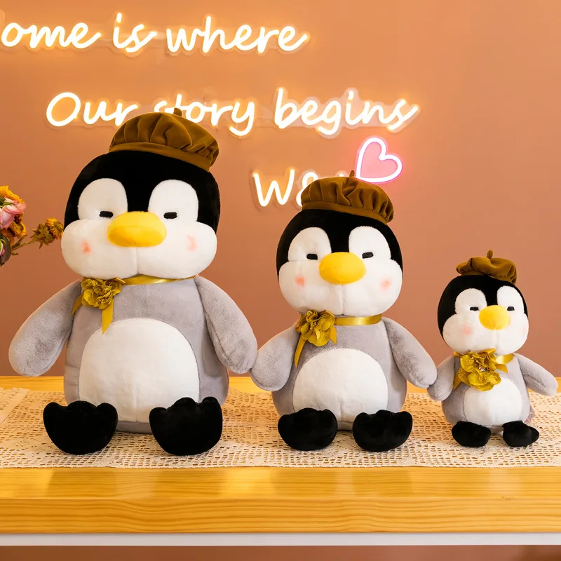 

30/45cm Penguin Cute Plush Dolls Baby Cute Animal Soft Cotton Stuffed Soft Toys Sleeping Mate Gift Boy Girl Kids Toy Kawaii