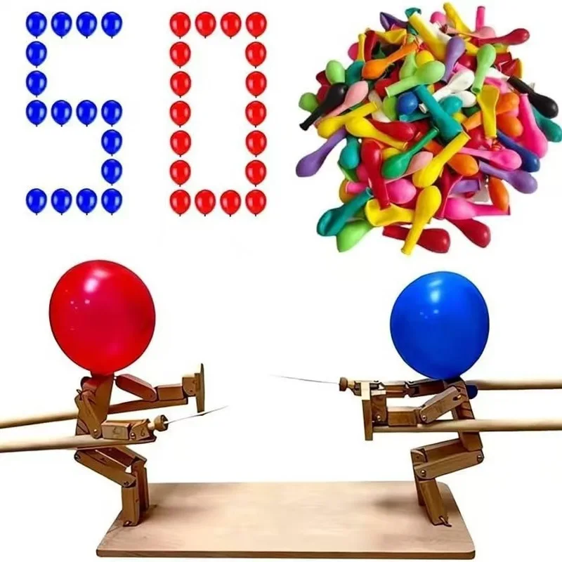 Деревянный дирижабль Бинкор для взрослых. Быстрая игра двух игроков с 20-мя