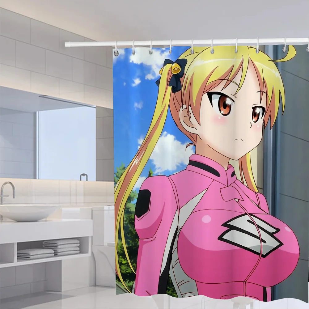 Занавески для душа Bakuon набор аксессуаров ванной комнаты водонепроницаемая ткань