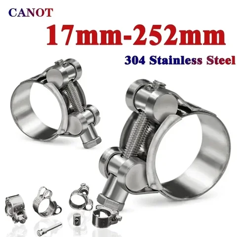 Хомут из нержавеющей стали LOOZI 17-252 мм