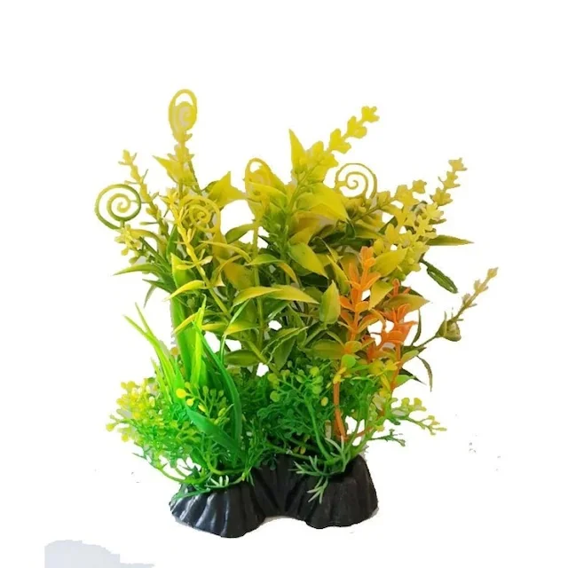 

Based Plastic Plant 4 ''(10 cm) Aquarium Decor 400047181