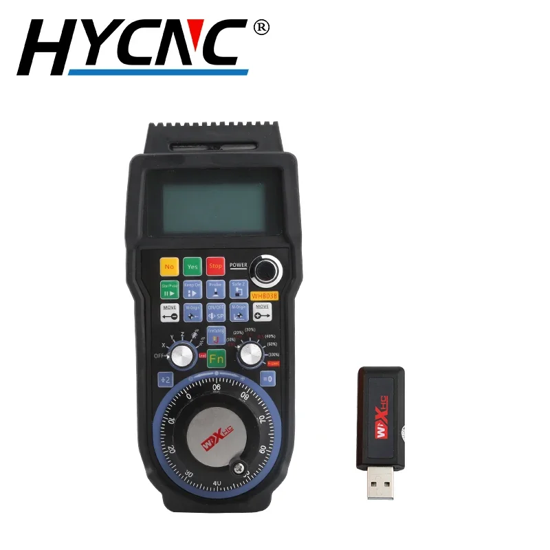 XHC WHB03B Ncstudio 3-осевой беспроводной маховик MPG Подвеска с дистанционным управлением