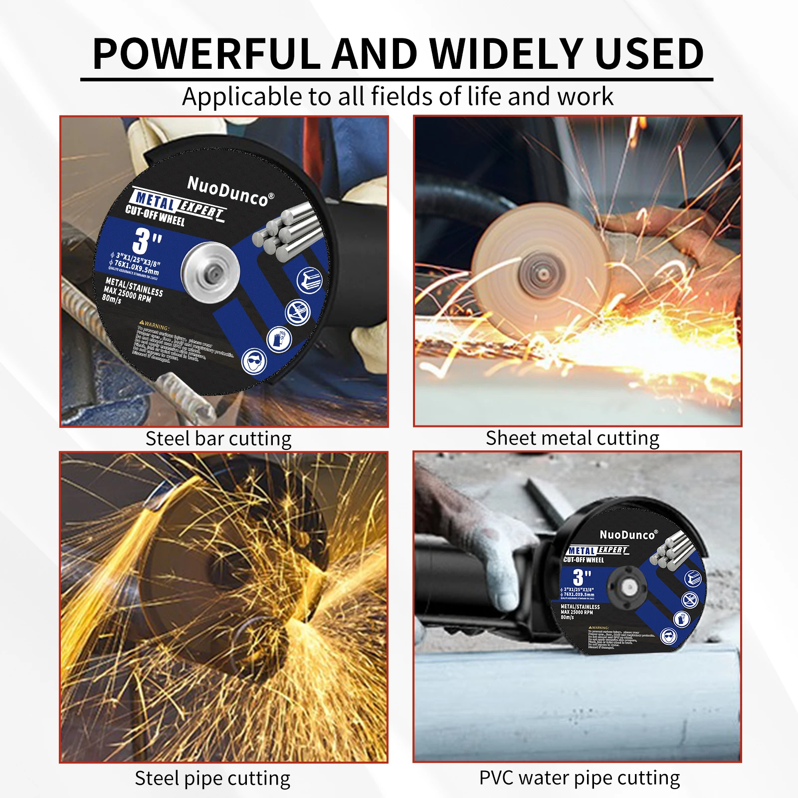 4 шт. 3-дюймовое металлическое режущее колесо Алмазное лезвие диск для резки камня