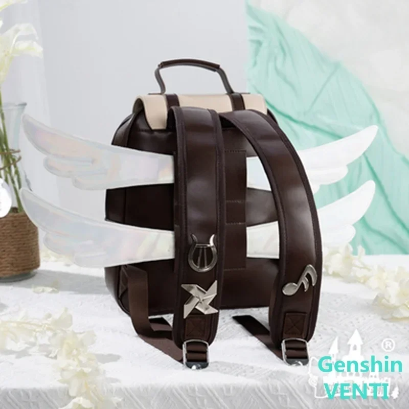 Genshin ImpactI Barbatos VENTI рюкзак ветряной дух кулон аниме аксессуары косплей мультфильм