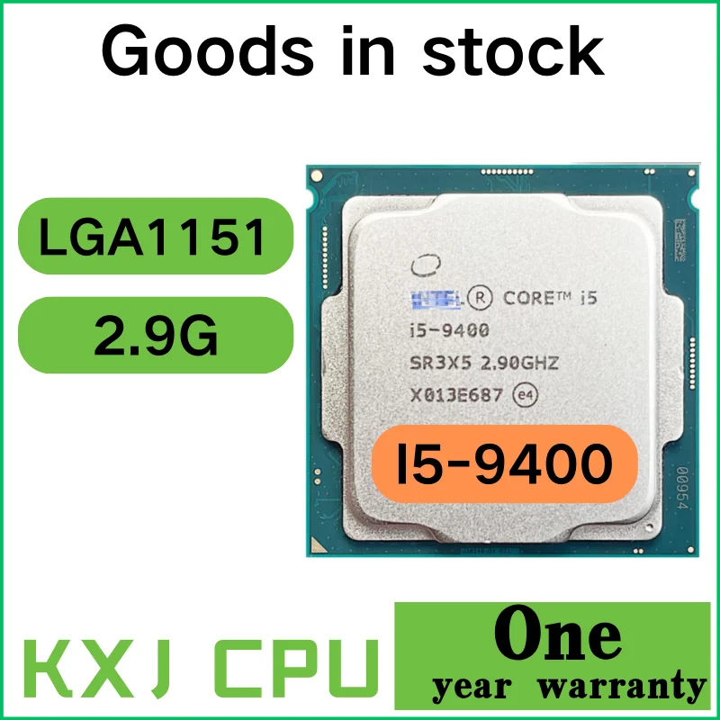 

Бывший в употреблении процессор Intel Core i5 9400 2,9 ГГц шестиядерный шестипоточный процессор 65 Вт 9M процессор LGA 1151