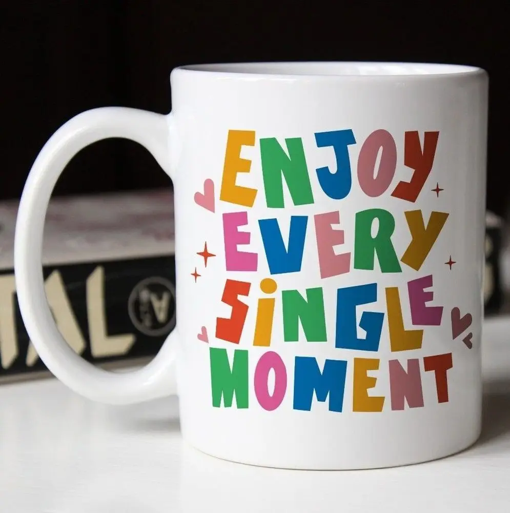 

Personalised Printed Cups Funny Quotes Tea Coffee Ceramic Gift Mug,15Oz