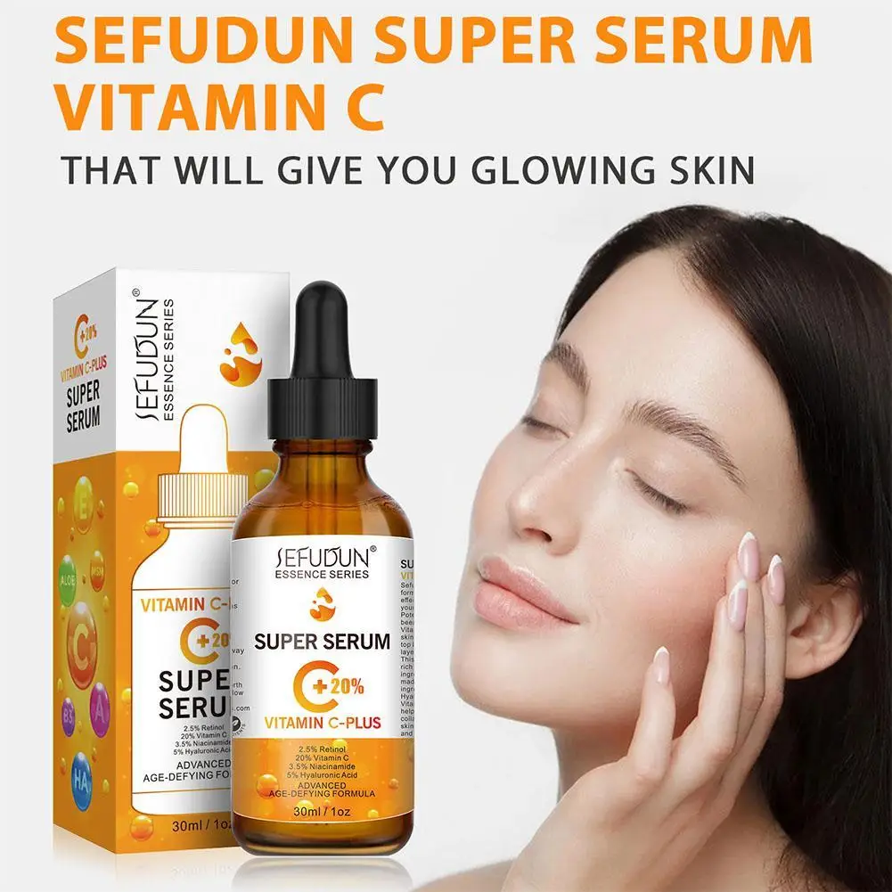 

30ML Vitamin C Serum For Face Moisturizing Brightens Skin Repair Smooth Facial Essence Serum Facial Care Skincare Products
