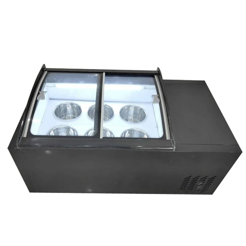 Производитель низкая цена морозильная камера для мороженого с горизонтальным