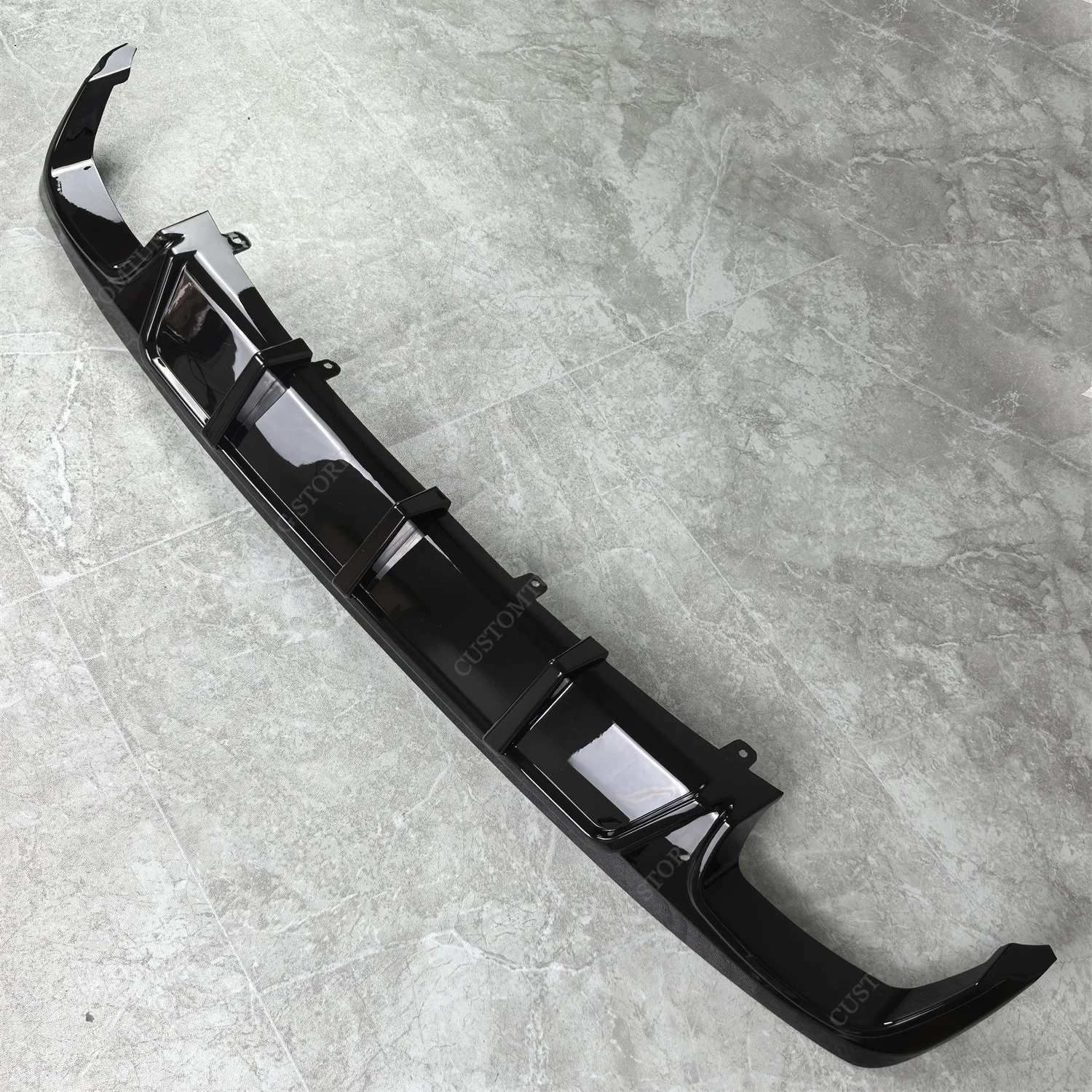 

Для Bmw G30 G31 Non M Sport 2021-2023 Личная подтяжка глянцевый черный стиль Maxton, диффузор заднего бампера, сменные обвесы, тюнинг