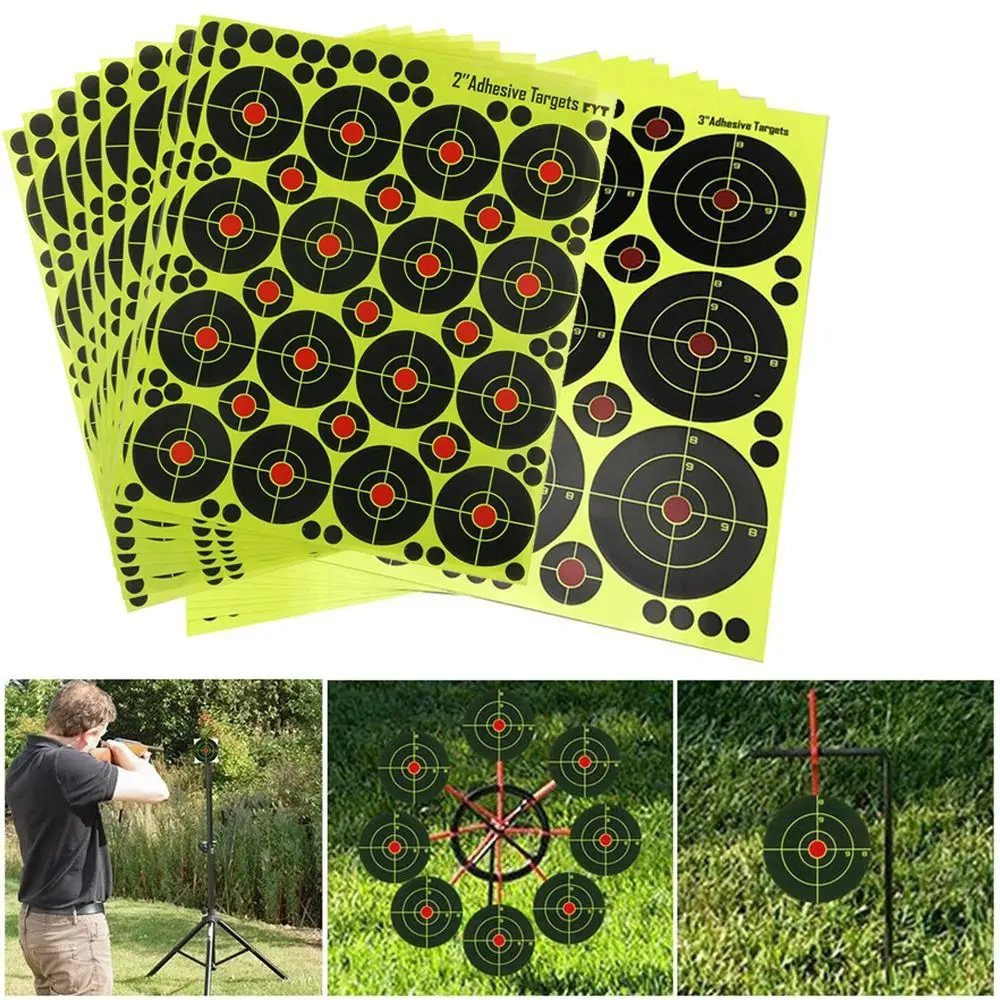 

Adhesive Outdoor Paintball Accessories Splatter Target Training Hunting Pratice Shooting Target Stickers Target Paster