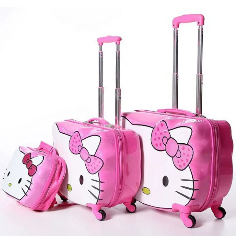 Children's Trolley Case Universal Wheel Cute Cartoon Schoolb