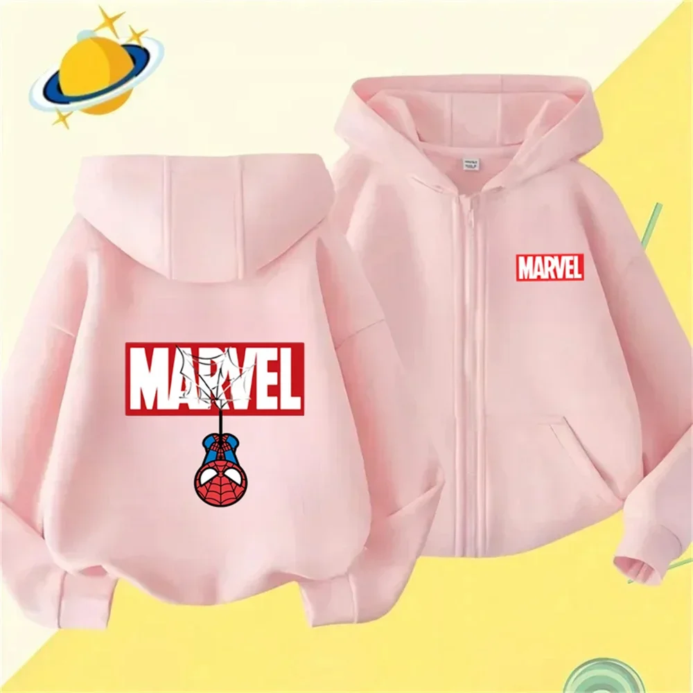 Детская спортивная толстовка с изображением Человека-паука Marvel уличная одежда