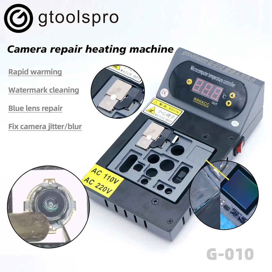 Gtoolspro For IPHONE 7 8 11 12 13 X XS XR Mini Pro Max Camera Heating Table Dedicated Repair Fix Heating Machine