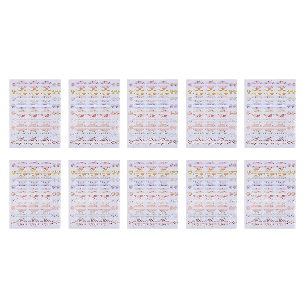 

10 Pcs Alphabet Stickers Essential Oil Bottle Tag Perfume Adhesive Labels