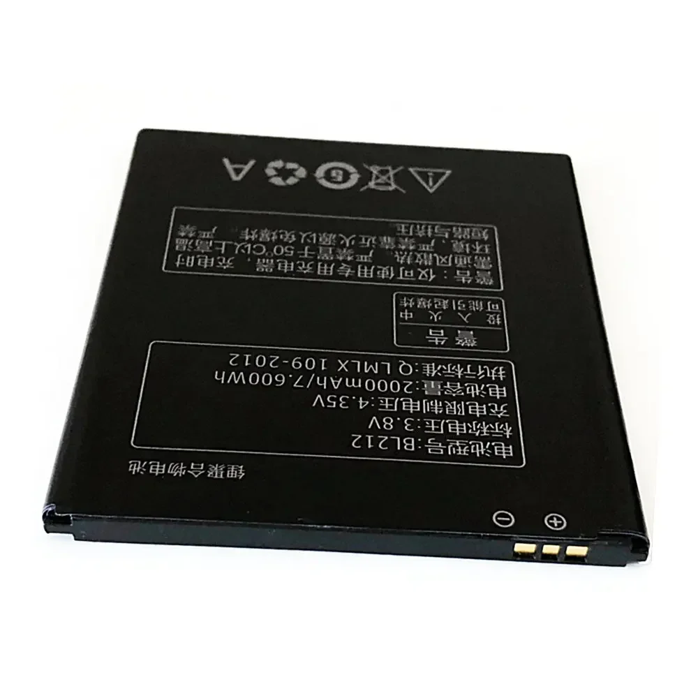 Аккумулятор BL212 2000 мАч для Lenovo S8 A708T A628T A620T A780E A688T S898t аккумуляторы мобильных