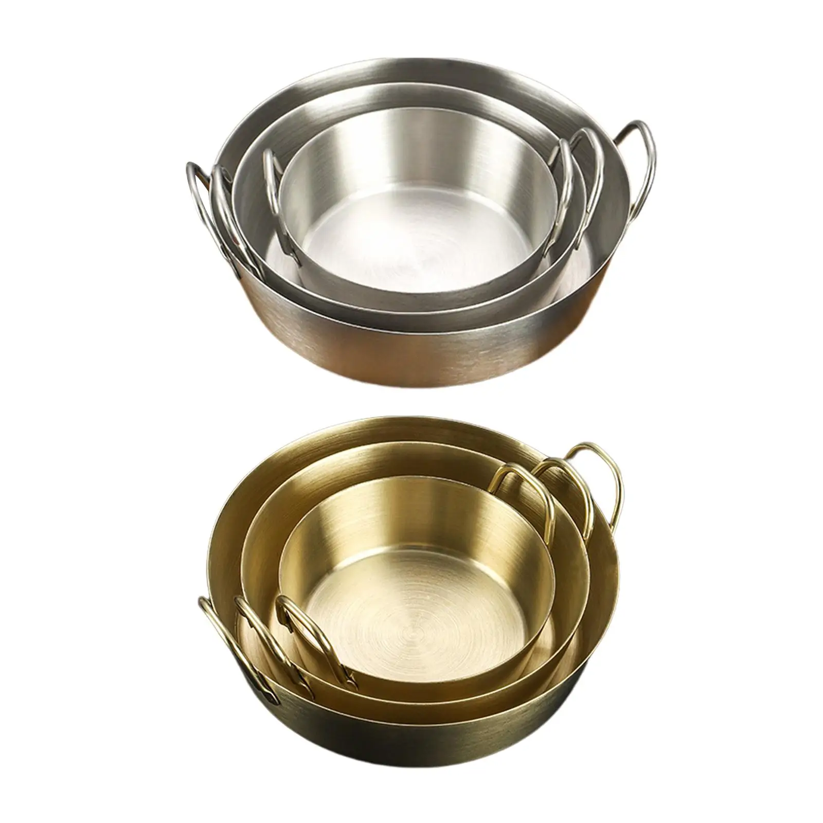 Bowls With Dual Handle Korean Sauce Bowl Appetizer Plates Se