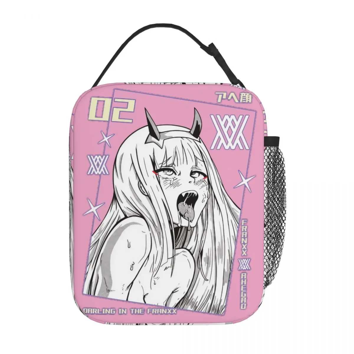 

Изолированные ланч-пакеты Zero Two Merch Darling в Franxx манга, коробка для ланча, многофункциональный термоохладитель, коробка для бенто для офиса