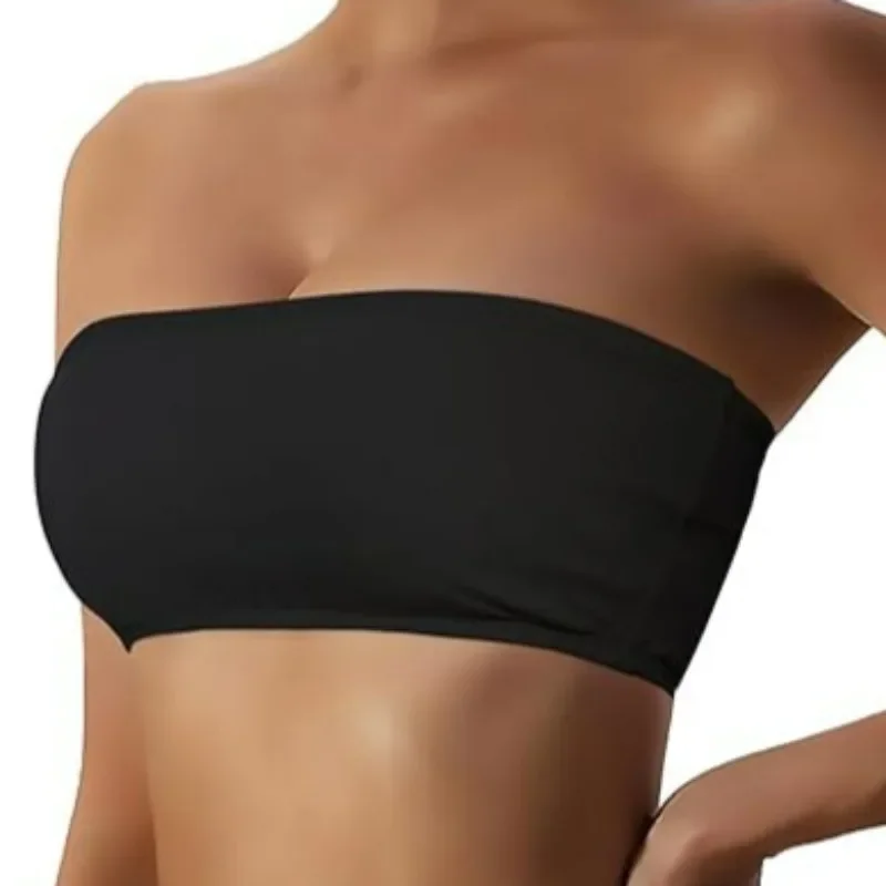 Поддерживающий бюстгальтер для женщин топ без бретелек облегающие бюстгальтеры