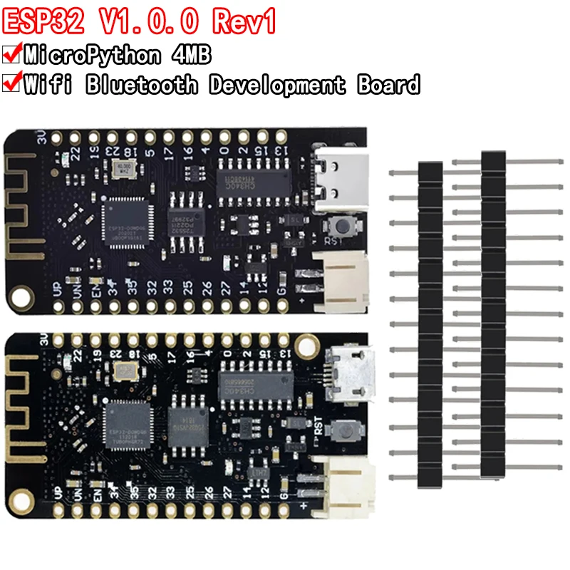 WEMOS Lite V1.0.0 Wifi Bluetooth макетная плата антенна ESP32 ESP-32 REV1 CH340G MicroPython 4MB Micro USB для Arduino