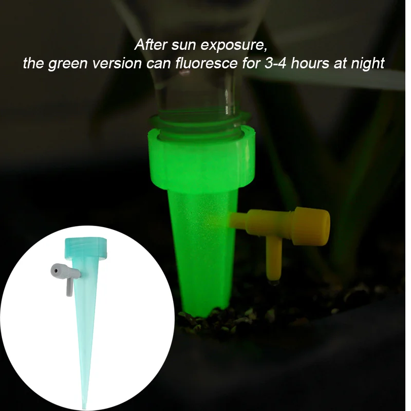 

Automatic Drip Irrigation System Self Watering Spike for Flower Plants Greenhouse Garden Auto Water Dripper Device 1/3/6pcs