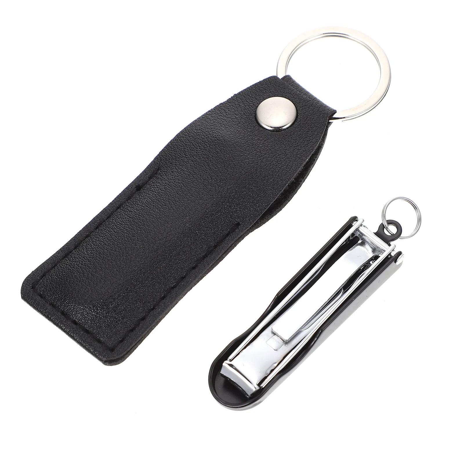 

2Sets Foldable Nail Cutter Thin Nail Scissor Stainless Steel Fingernail Clipper