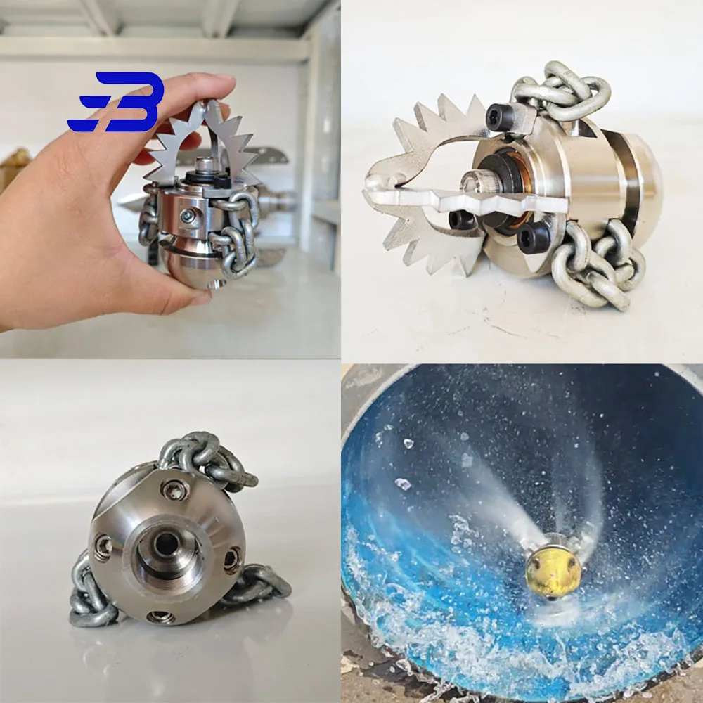 Трубопровод высокого давления выемка очистка керамики канализационный струйный