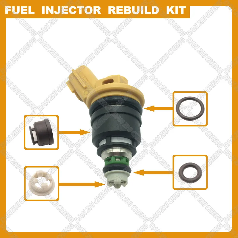 

Fuel Injectors Seals O-Ring Repair for Nissan Silvia S13/14/15 SR20D GC8 MY99 MY00 EJ255 EJ257 16600-RR543