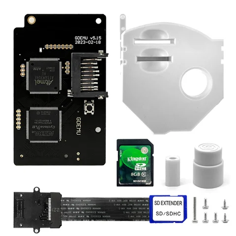 Плата постоянного тока VA1 GDEMU V5.15 для Sega DreamCast VA1, черная золотая плата, комплект для установки SD-карты, адаптер расширения, аксессуар для консоли постоянного тока