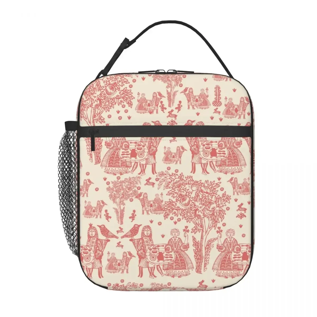 Теплоизолированная Сумка-тоут для ланча женщин женский цветочный портативный