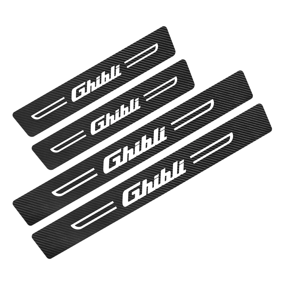 

Автомобильные наклейки для Maserati ghiдоступ Levante MC20 Quattroporte, защитные наклейки на пороги автомобиля, ПВХ пленка, автомобильные аксессуары