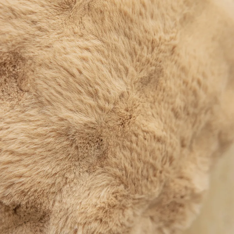 Наволочка из искусственного кроличьего меха 45x45 см 30x50 пушистая декоративная