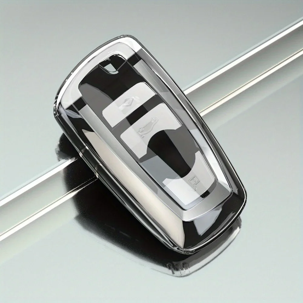 

ТПУ чехол для автомобильного ключа с дистанционным управлением для BMW F20 F30 F31 F34 F10 F11 X3 F25 M3 M4 1 3 5 Series GT автостайлинг аксессуары без ключа