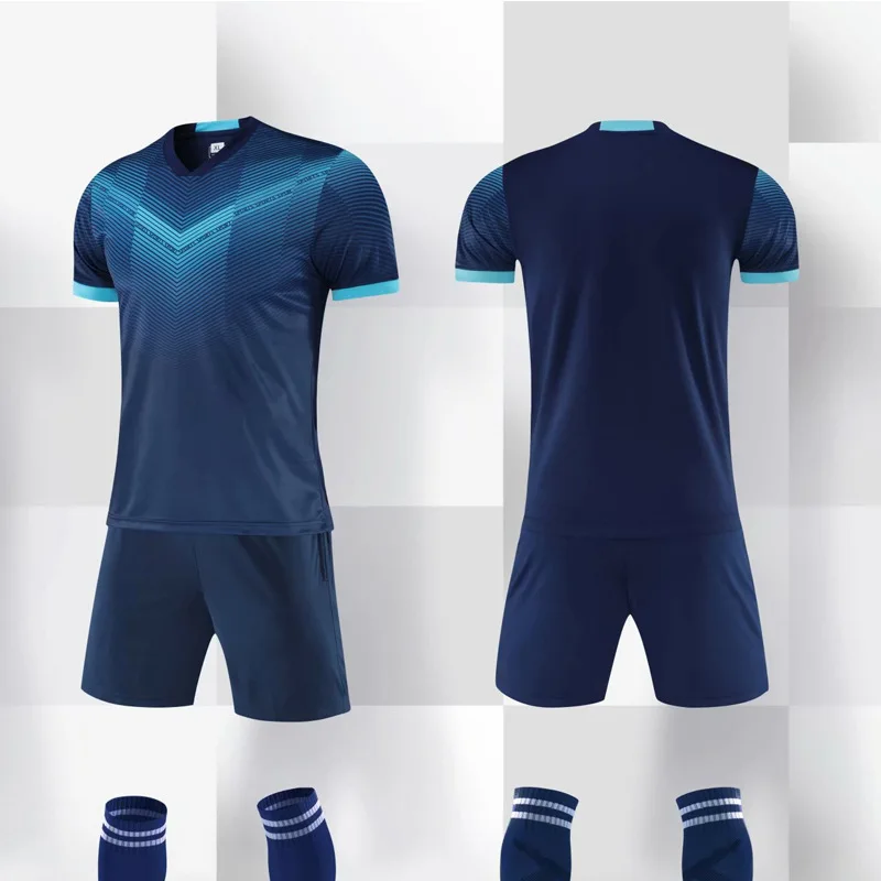 

Children Football Jerseys Men Boys Soccer Clothes Sets Short Sleeve Football Uniforms Adult Kids Soccer Jersey Tracksuit