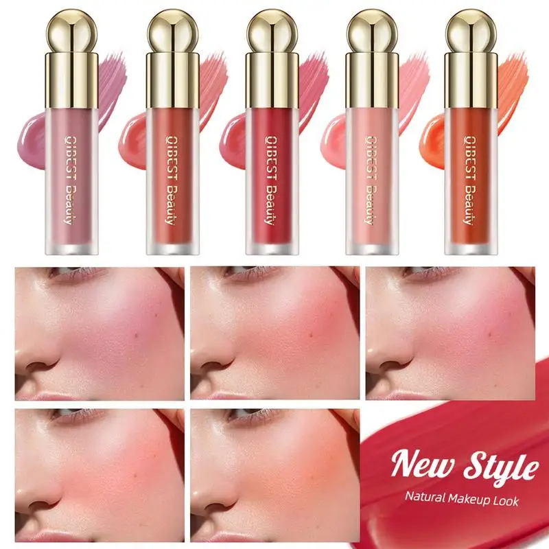 

Face Blusher Velvet Matte Eyeshadow Face Lip Pigment Makeup Lasting Water Liquid Blush Natural Cream Beauty Cosmetics For Velvet