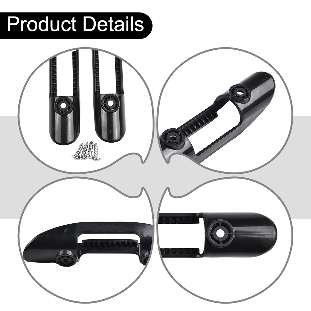 

High Quality Paddle Holder Clips Paddle Buckle 15*3.2*3cm 2pcs Durable Plastic With Screws For Boat Deck Mount