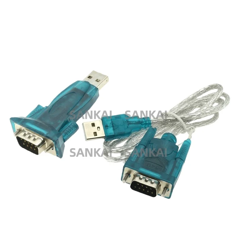 Фото HL-340 HL340 Новый USB-адаптер для последовательного порта RS232 COM PDA FT232 9-контактный DB9, совместимый с WIN11, CH340 №2