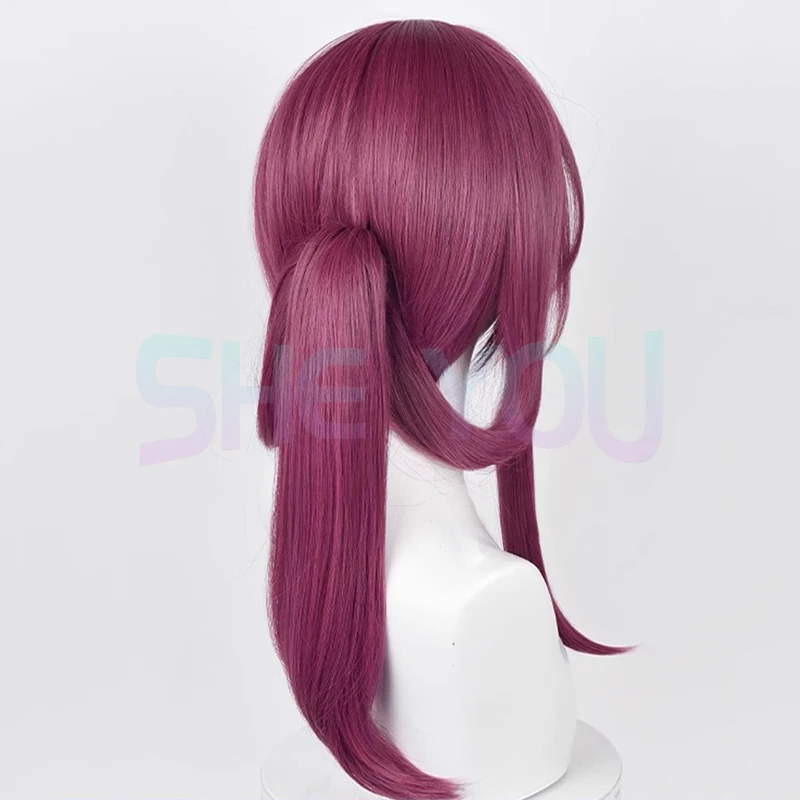 Парик для косплея Кафка термостойкий синтетический длинный из аниме на Хэллоуин