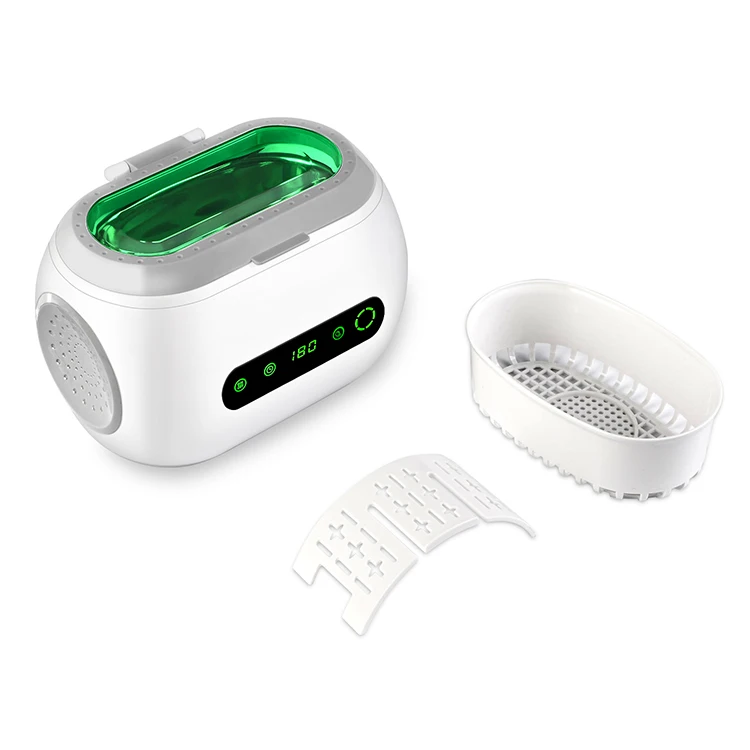 Portable Ultrasonic Cleaner Bath Timer Ce for Jewelry Brush Cleaning