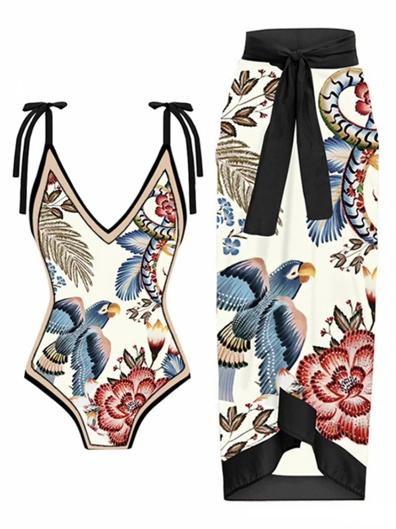Two Piece Bodysuits Skirt Suits Swimsuit Designer Bathing Suit Beach Skirt Cover Up Luxury Swimwear Surf Wear Beachwear Women