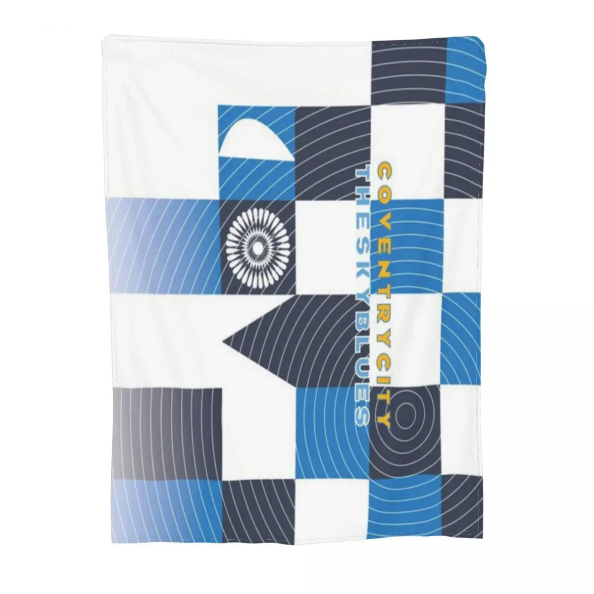 Ультрамягкое Флисовое одеяло с микроволокном Coventry City - The Sky Bluetooth