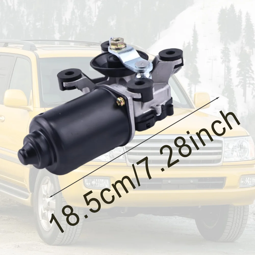 Фото Мотор стеклоочистителя лобового стекла (передний) для Toyota Land Cruiser FZJ70 FZJ71 FZJ75 FZJ78 FZJ79 HDJ78 1990-2006, праворульный, 85110-60180 8511060180 №4