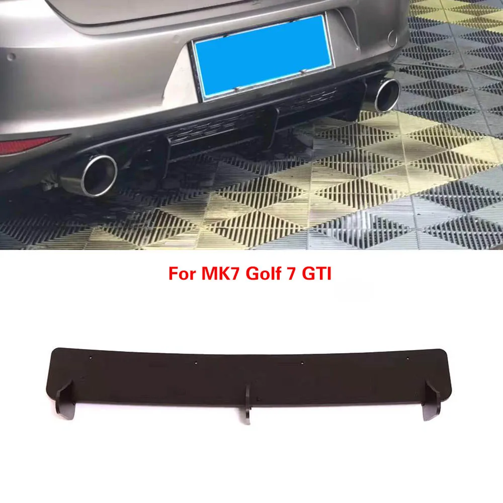 Фото Разветвители диффузора заднего бампера автомобиля для Vw Golf 7 7,5 Vii Mk7 7,5 Mk Vii Gti R Бампер 2014-2019 Диффузор для губ №4