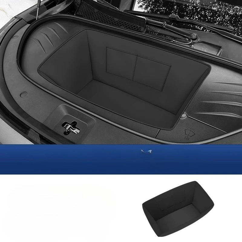 

Для BYD Tang L EV 2025 2026, коврик для хранения переднего багажника автомобиля, кожаный защитный коврик с объемным звуком