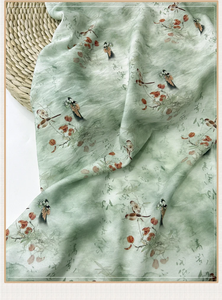 Летнее льняное платье-топ в китайском стиле 150x50 см