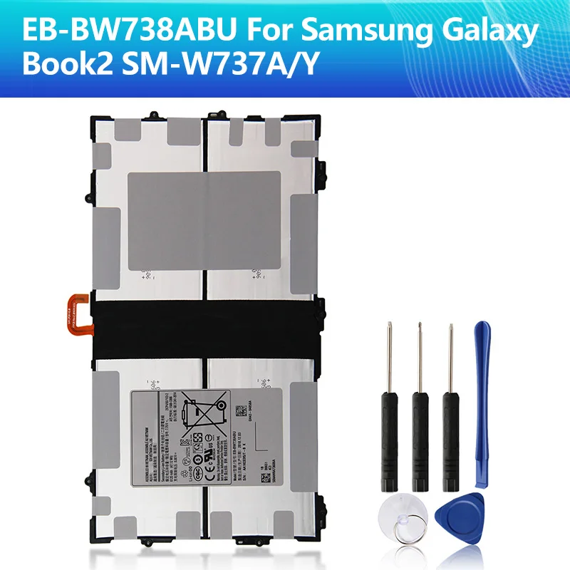 

Laptop Replacement Battery EB-BW738ABU For Samsung Galaxy Book2 W737 SM-W737 SM-W737A SM-W737Y New Battery 6120mAh + tools