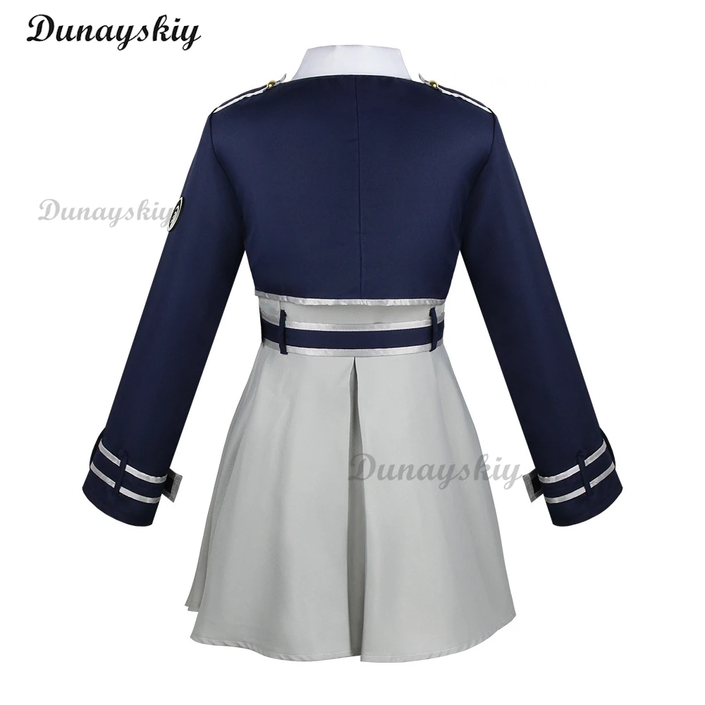 Lycoris отдача nishikier Chisato Inoue Takina косплей костюм платье униформа парик Полный