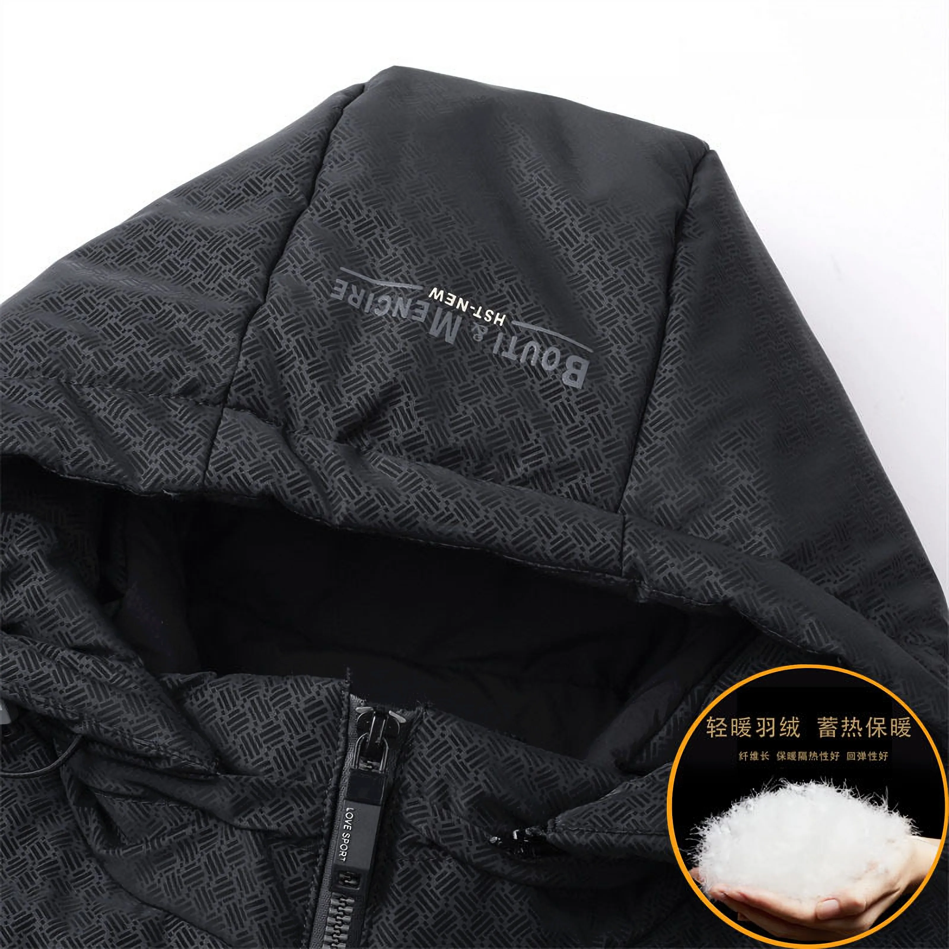 High Quality Jackets With Hoodie For Men Thicken Warm Coats Doudoune Homme Men Clothing Winter Parkas Fashion Solid Jacket 2022